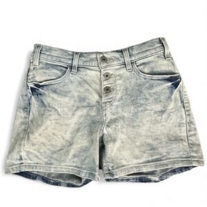Levi’s‎ Button Fly Shorts Women’s 27 Acid Bleach Wash Mini